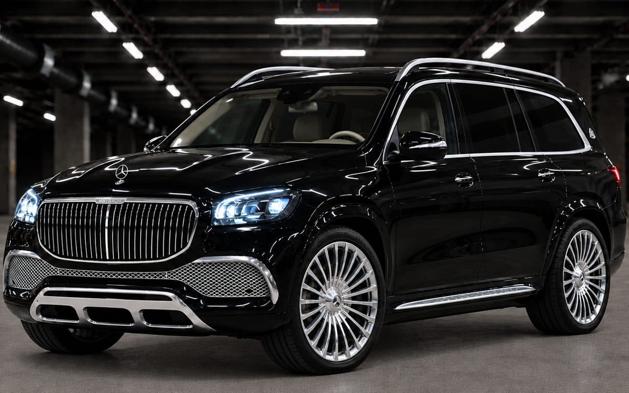 Mercedes-Maybach GLS, chauffeured luxury SUV of the LuxCar fleet