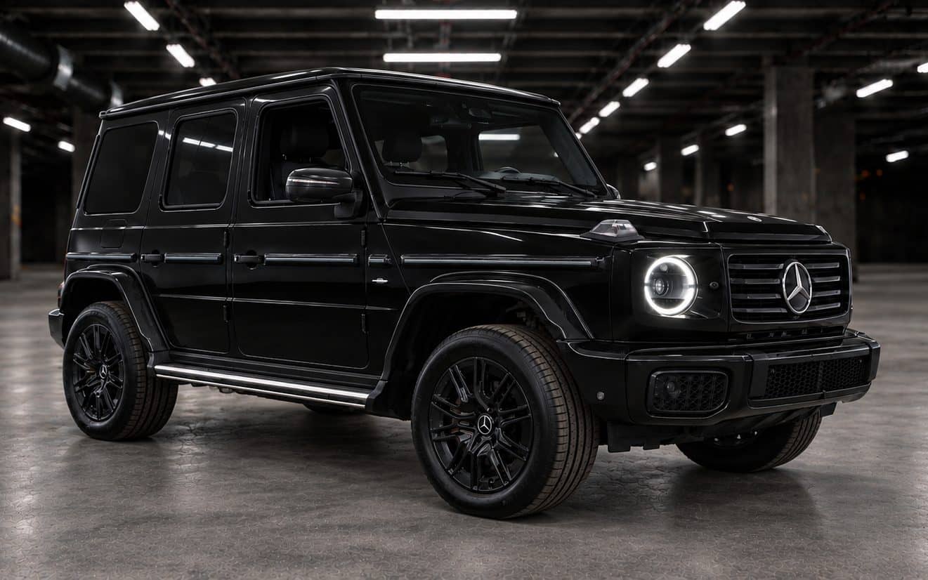Mercedes-Benz G-Class, luxury SUV for self-drive or chauffeured rental in Lapland